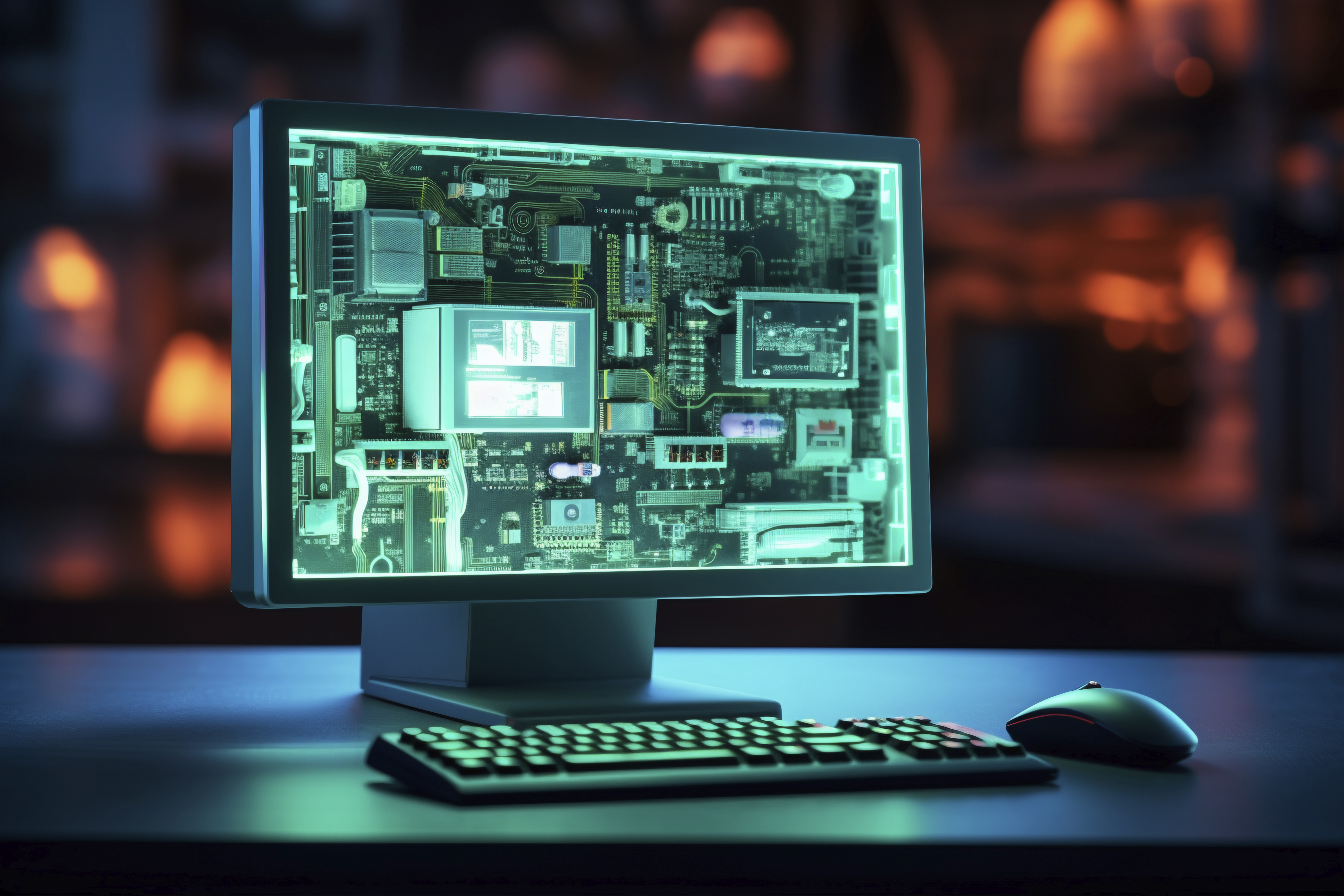 AI Computer Illustration